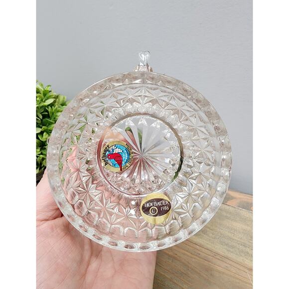 Hofbauer Byrd Crystal Bird Bath 3.5x5.5 Bird - Picture 7 of 8